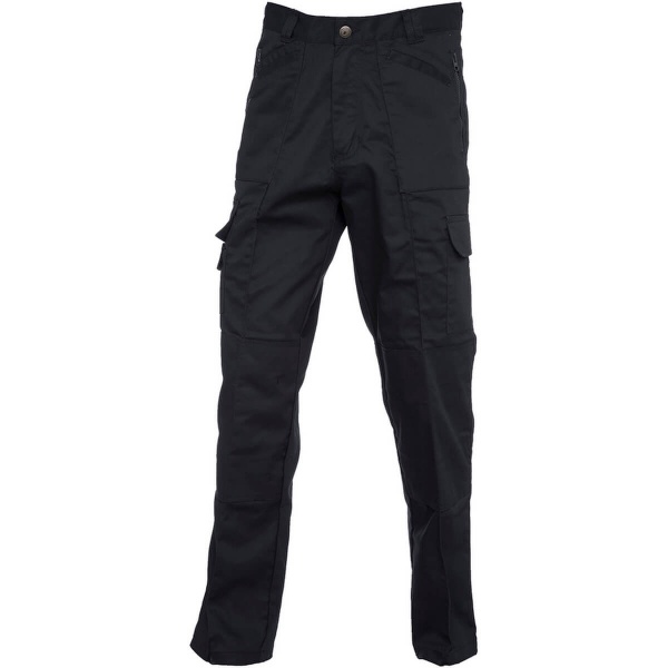 Uneek Clothing UC903 Action Combat Trouser with bottom opening Knee Pad Pockets 245gsm